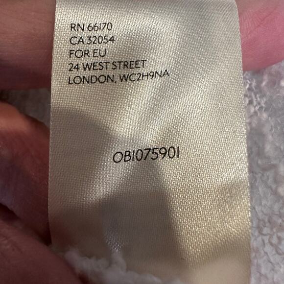 Free people xs Ocean Air Hacci ivory long sleeve gauzy beachy coastal blouse - Picture 8 of 12